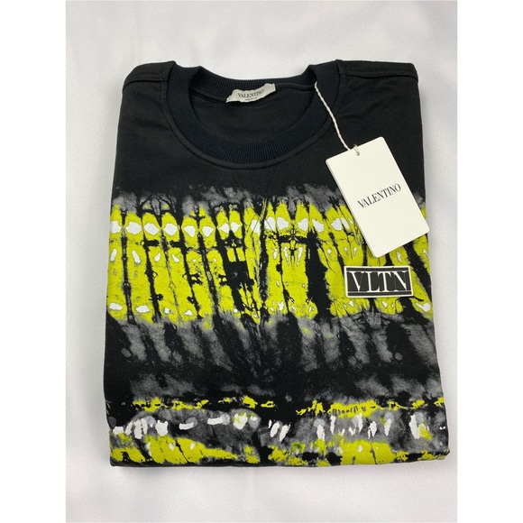 Valentino tie-dye panel logo patch sweatshirt - Picture 2 of 12